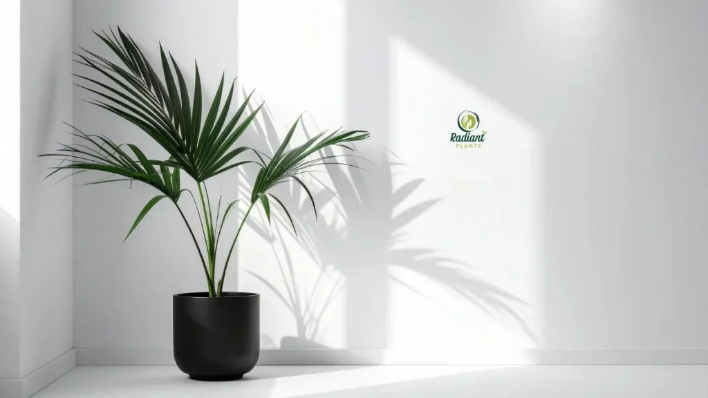 Lush Greenery Corner with Tall Houseplants