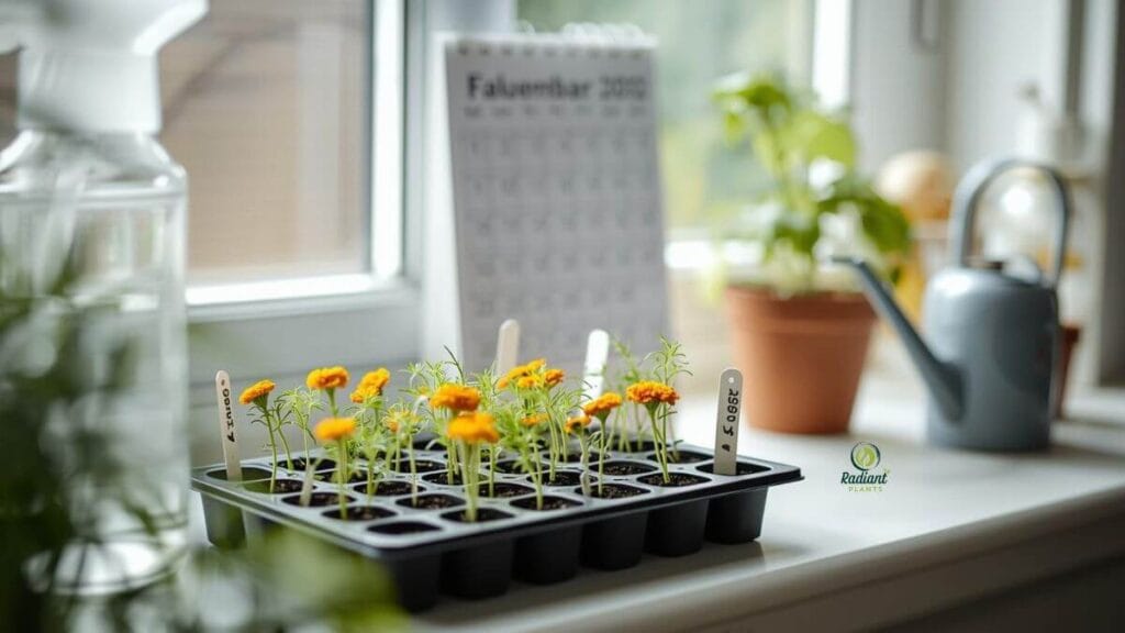 When to Start Marigold Seeds Indoors 